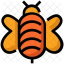 Spring Bee Bug Icon