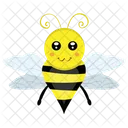 漫画の蜂、ミツバチ、マルハナバチ アイコン