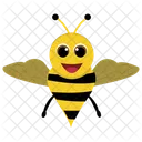 漫画の蜂、ミツバチ、マルハナバチ アイコン