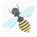 Bee Wasp Insect Icon
