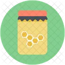 Bee Honey Jar Icon