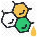 Bee Honey Wax Icon