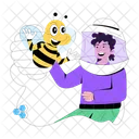 Bee Day Cute Bumblebee Save Bees Icon