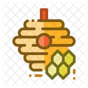Bee Hive Honey Icon