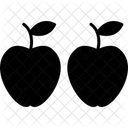 Apples Fruit Food Icon