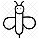 Bee Fly Insect Icon