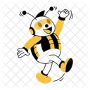 Bee Mascot  Icon