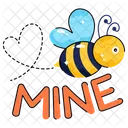 Nature Bee Insect Icon