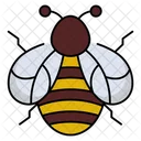 Bee Pollination Insect Icon