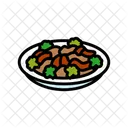 Beef Broccoli Chinese Icon
