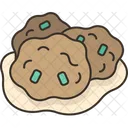 Beef Meatball Meat Icon