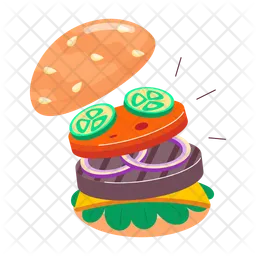 Beef Burger  Icon