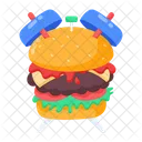 Beef Burger Hamburger Burger Icon