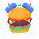 Beef Burger Hamburger Burger Icon