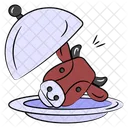 Beef Dish Cow Icon