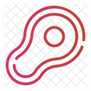 Beef Meat Steak Icon