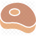 Beef Steak Gammon Ham Meat Icon