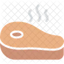 Beef Steak Gammon Ham Meat Icon