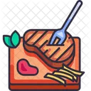 Beef steak  Icon