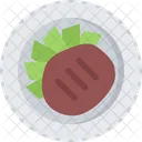 Beefsteak Cook Cooking Icon