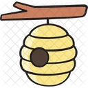 Beehive Bee Nest Honey Icon