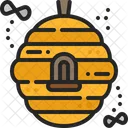Beehive Bee Honeycomb Icon