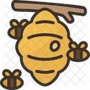 Beehive Honey Bee Icon