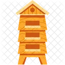 Beekeeping Box Bee Honey Icon