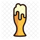 Beer Beer Glass Fashionable Glass Icon