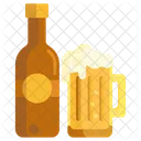 Beer Alcohol Shampin Icon