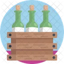 Party Wine Crate Icon