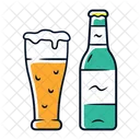 Beer Uncorked Bottle Icon