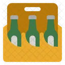 Beer Bottle Alcohol Bar Toast Icon