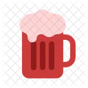 Beer New Year Celebration Icon