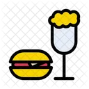 Beer And Burger  Icon
