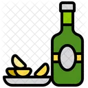 Beer And Chips  Icon