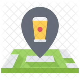 Beer Bar Location  Icon