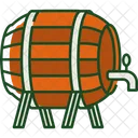 Beer Barrel Barrel Drink Icon