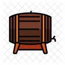 Beer Barrel Wooden Beer Barrel Beer Icon