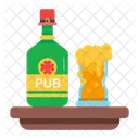 Beer Bottle Pub Beer Leprechaun Beer Icon