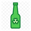 Beer Bottle Beer Clover Icon