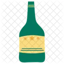 Beer Bottle New Year Celebration Icon