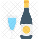 Champagne Bottle Alcohol Wine Bottle Icon