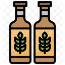 Beer Bottle Wheat Alcohol Icon