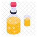 Wine Bottle Beer Bottle Booze Icon
