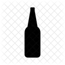 Beer Bottle Silhouette Icon