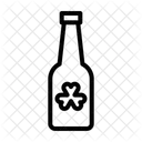 Beer Bottle Beer Clover Icon
