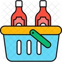 Alcohol Bucket Bottle Icon