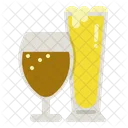 Beer Glasses Drink Icon