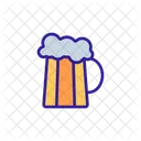 Viking Beer Foam Icon